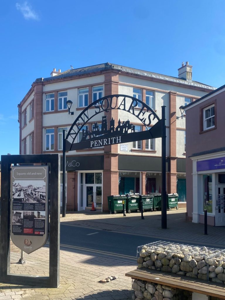 village of Penrith in Cumbria