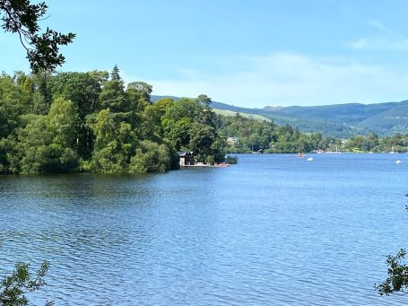 lake view in cumbria