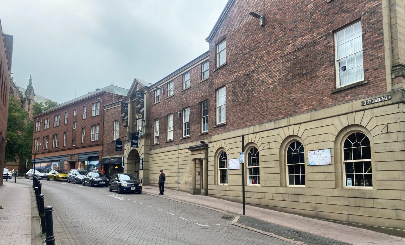 St. Mary's Gate in Carlisle, Cumbria