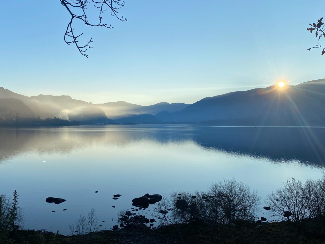 The Lake District Lake View, Cumbria