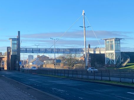 millennium bridge Carlisle Cumbria