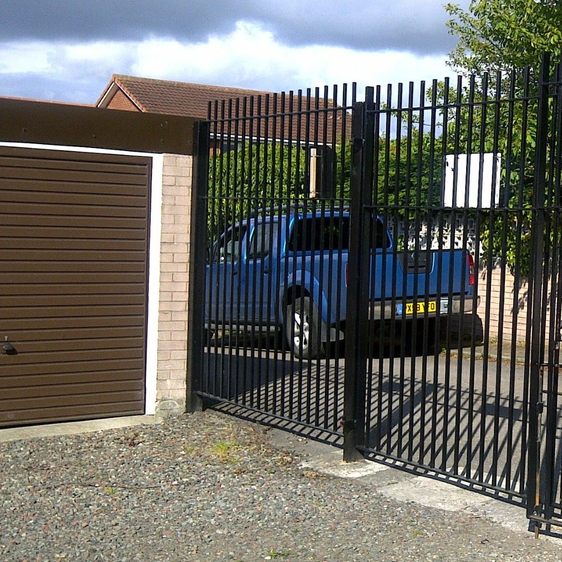 lock up garage in a gated compound