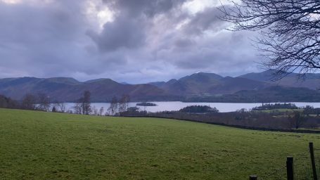 winter cumbrian scene