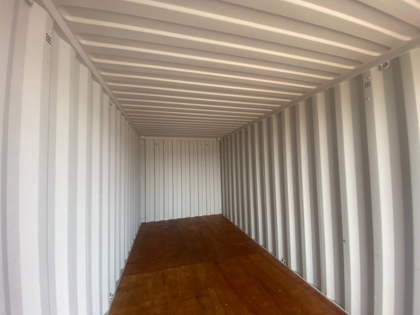 interior of a self storage unit