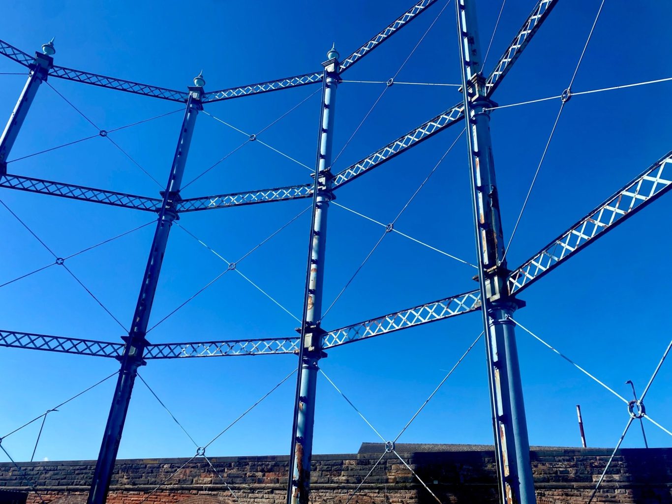 gasholder at Rome Street Depot