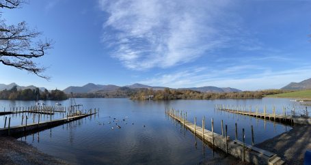 summer lake view