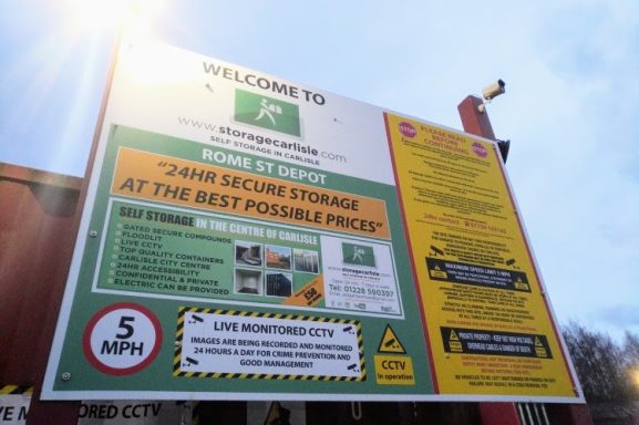 a welcome sign