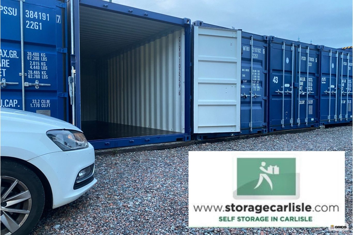 storage carlisle shipping container storage facility