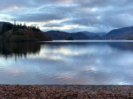 lake scene with mountains in background cumbria