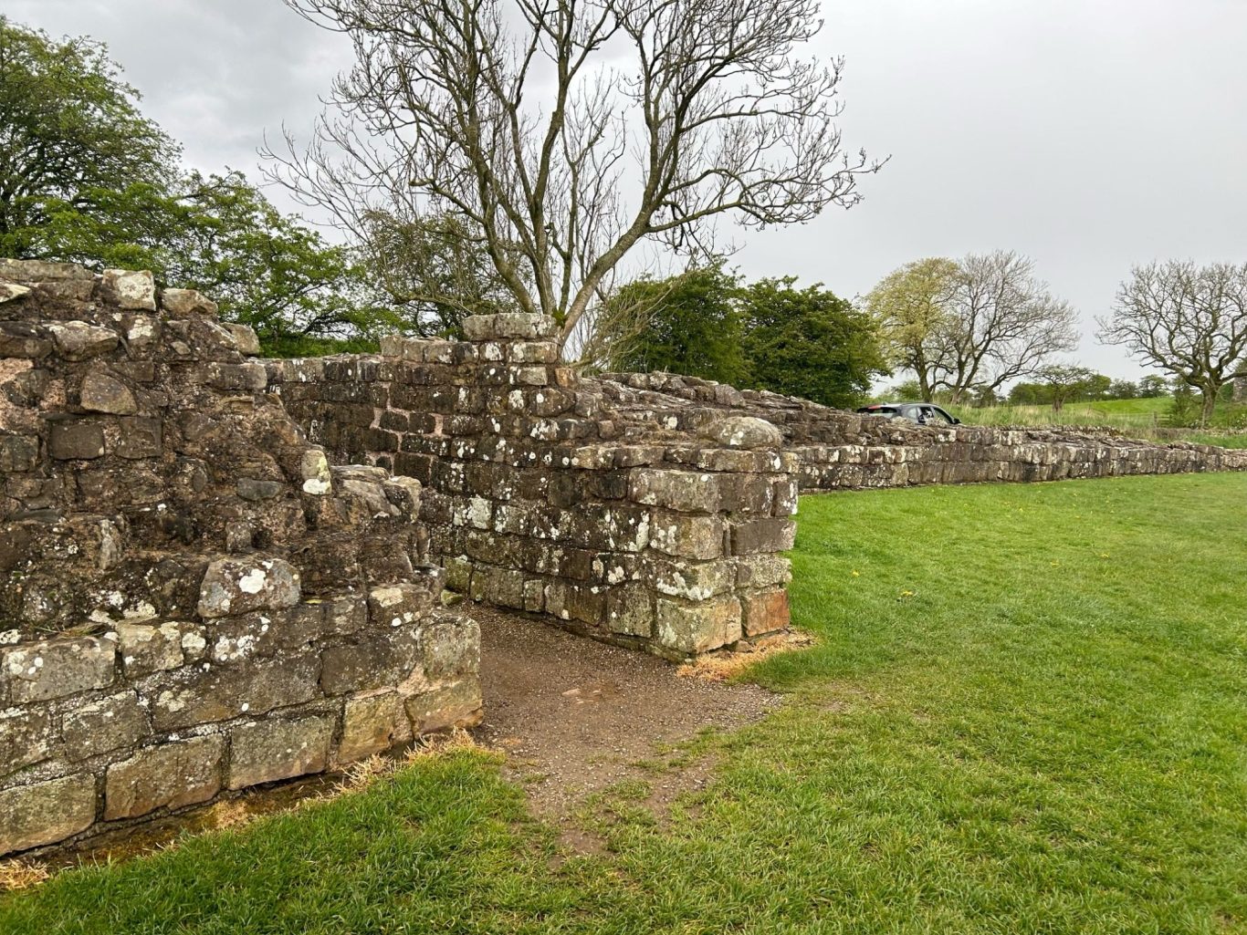 Hadrian's Wall near Carlisle