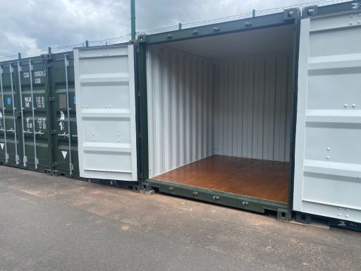 10 foot shipping container open