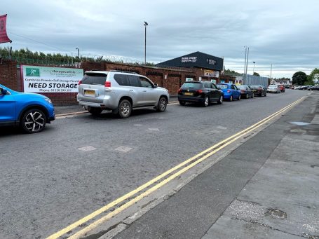 Traffic on Rome Street Depot