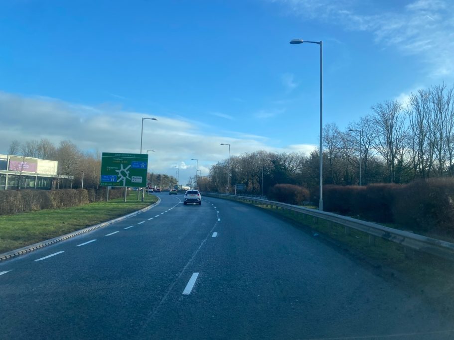 road leading to Carlisle