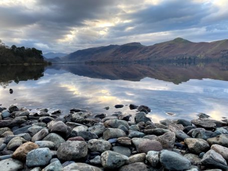 lake derwentwater Keswick Cumbria