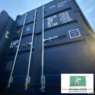 a 20 foot hi cube shipping container